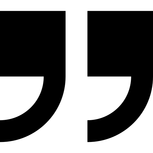 Anførselstegn ikon